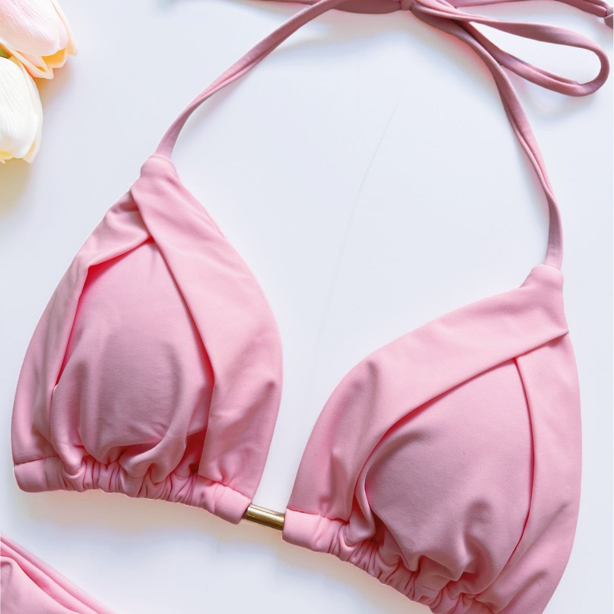 Tassel Solid Color Bikini Swimsuit Set Beach Sexy Women Swimsuit Bella Mia